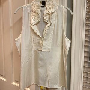 J. Crew Silk Ruffle Blouse 12